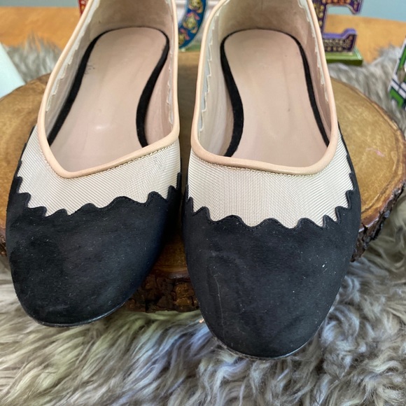 Chloé Pointed Toe flats - Bridget Scallop Mesh - Picture 3 of 8